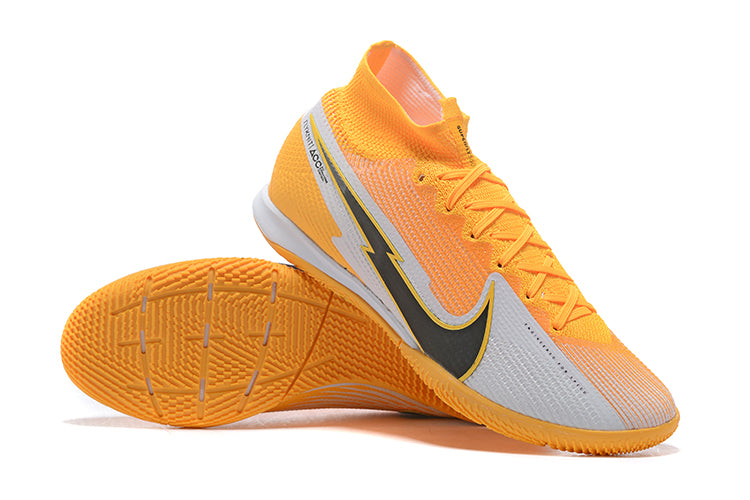 tenis futsal nike amarelo