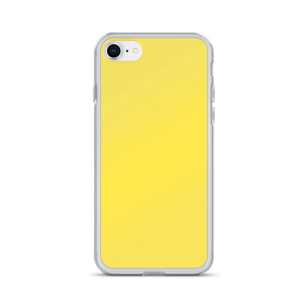 Bright Yellow iPhone Case â€