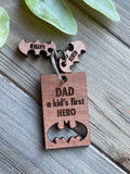 Custom Engraved Mother Father Grandparents Keychains