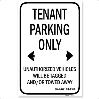 Reserved Parking Only — Signaids