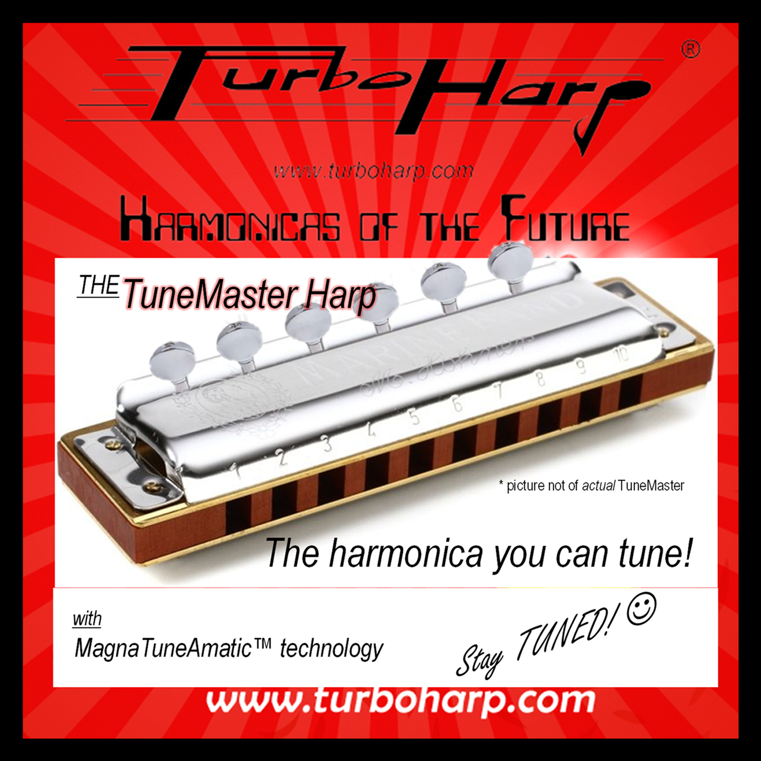 The TuneMaster - The World's 1st and Only<br> Tune-able Harmonica