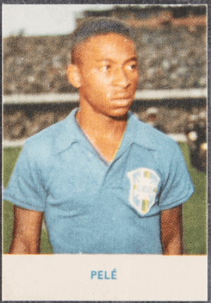 1958 Alifabolaget Pele rookie card