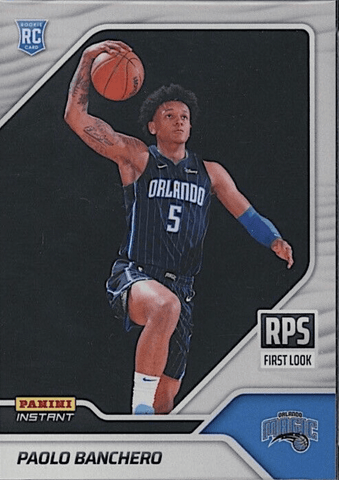 Paolo Banchero Panini Instant rookie card