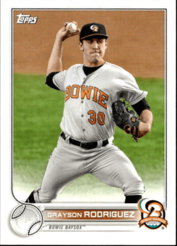 Grayson Rodriguez's 2022 Topps Pro Debut card