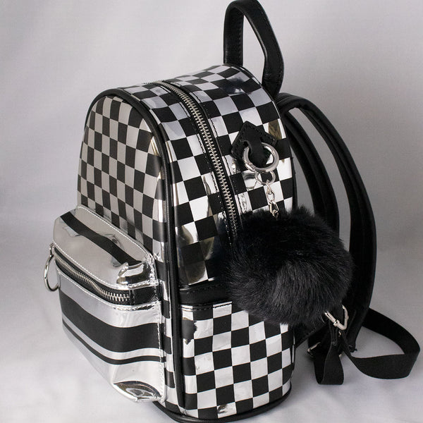 Checkered Mini Backpack | Fearless Racewear