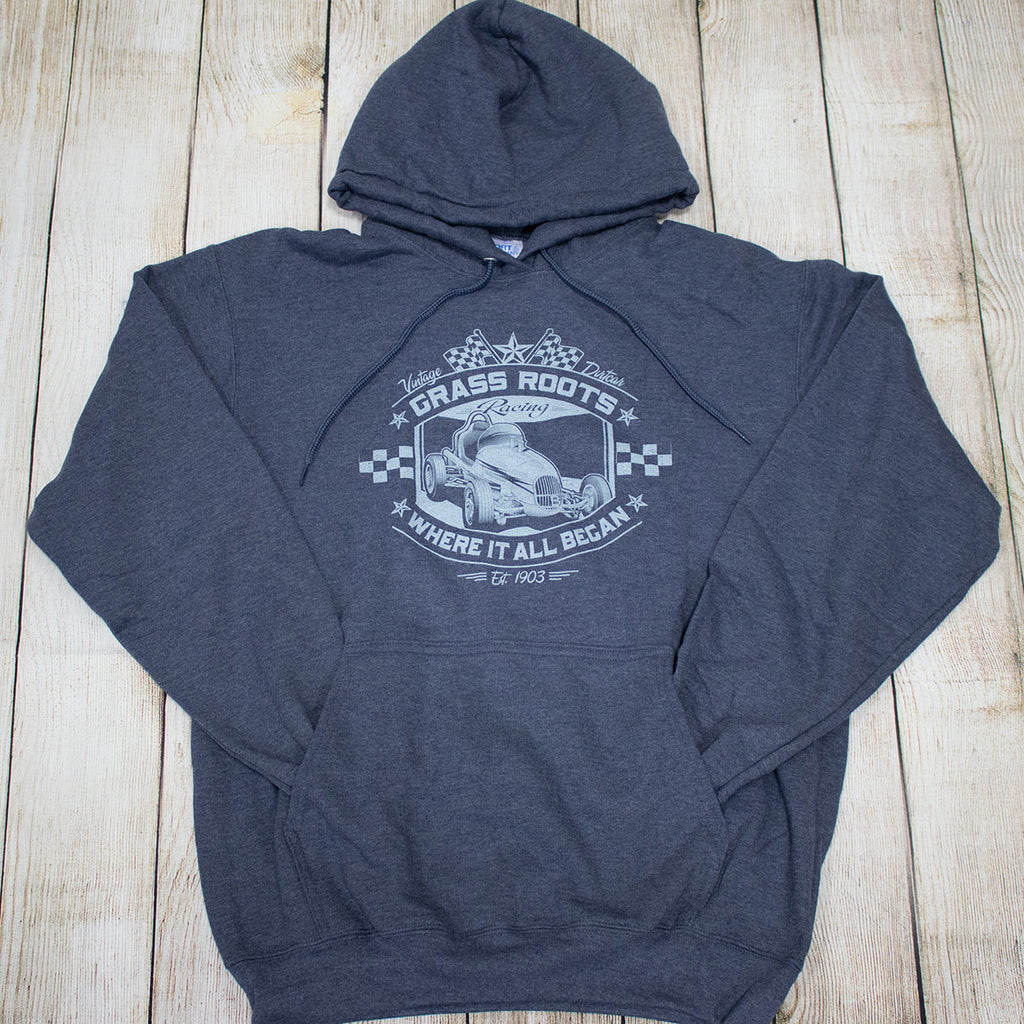 Z-Grass Roots Vintage Sprint Car Hoody's | Fearless Race Wear