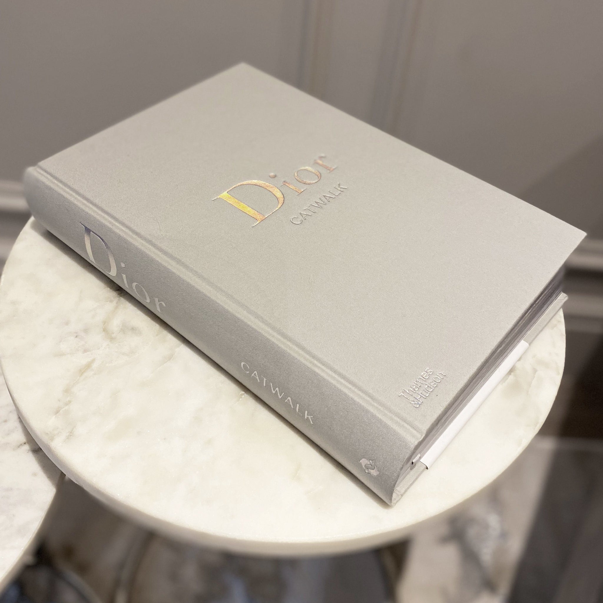 dior catwalk coffee table book