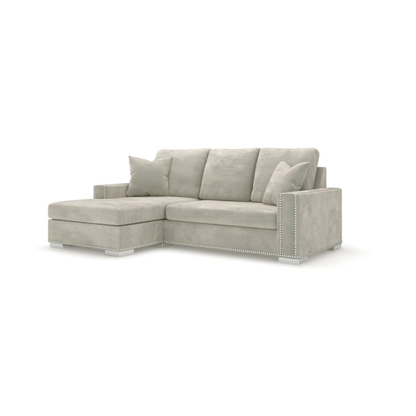 Olivia Smoke Grey Premium Large Sofa Footstool – Rowen Homes