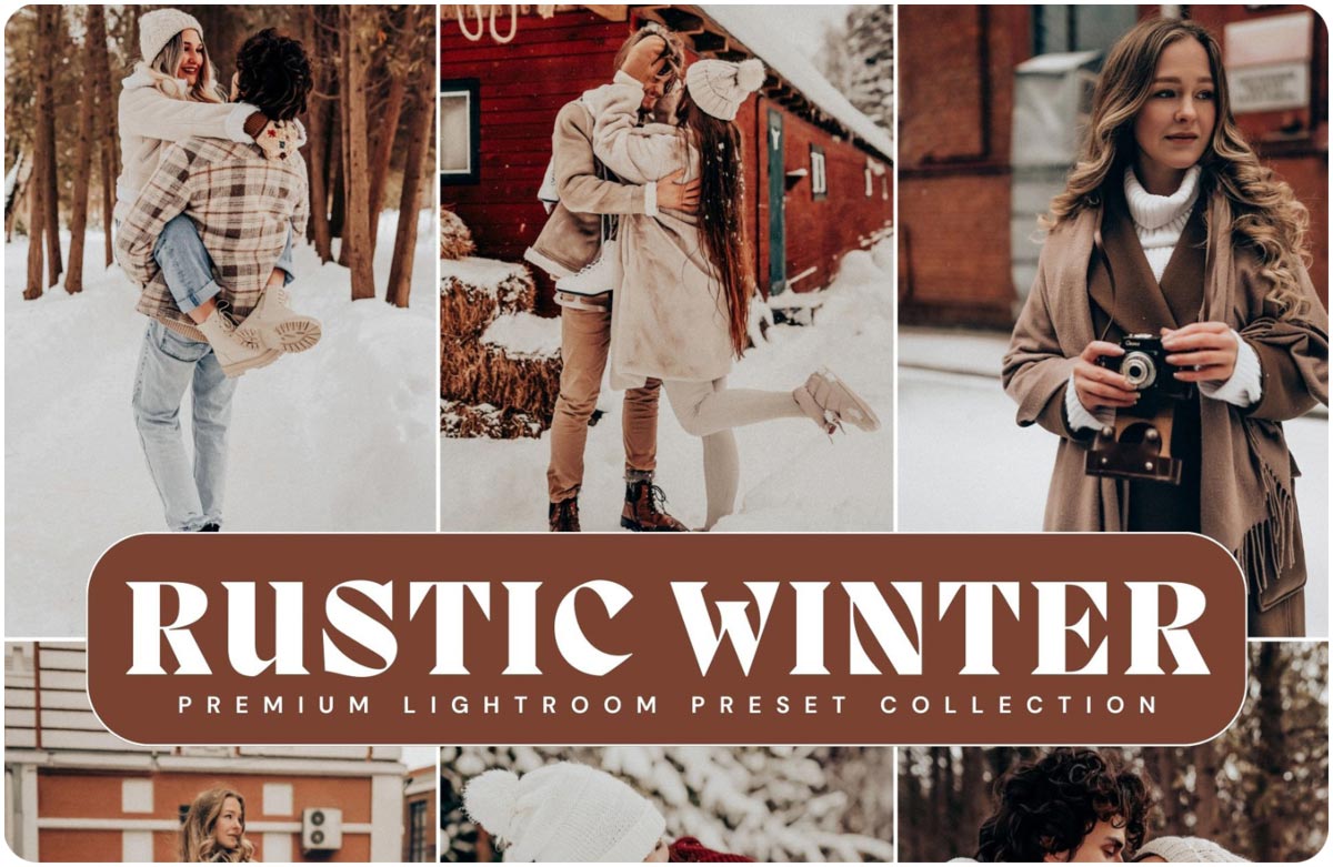 Rustic Winter Presets Best Christmas Lightroom Presets