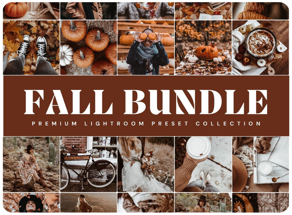 The Best Preset For Fall Photo Editing Autumn Bundle