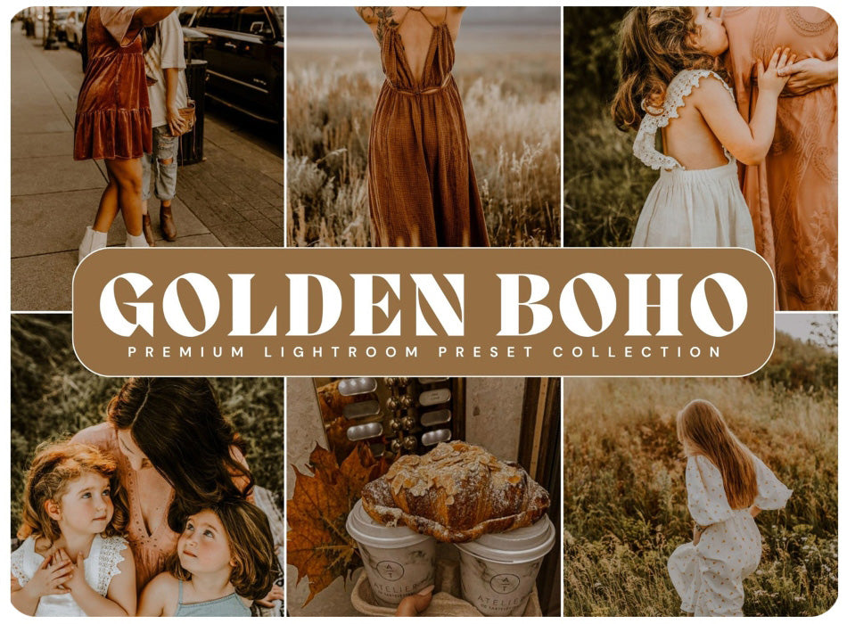 The Best Preset For Fall Photo Editing Golden Boho