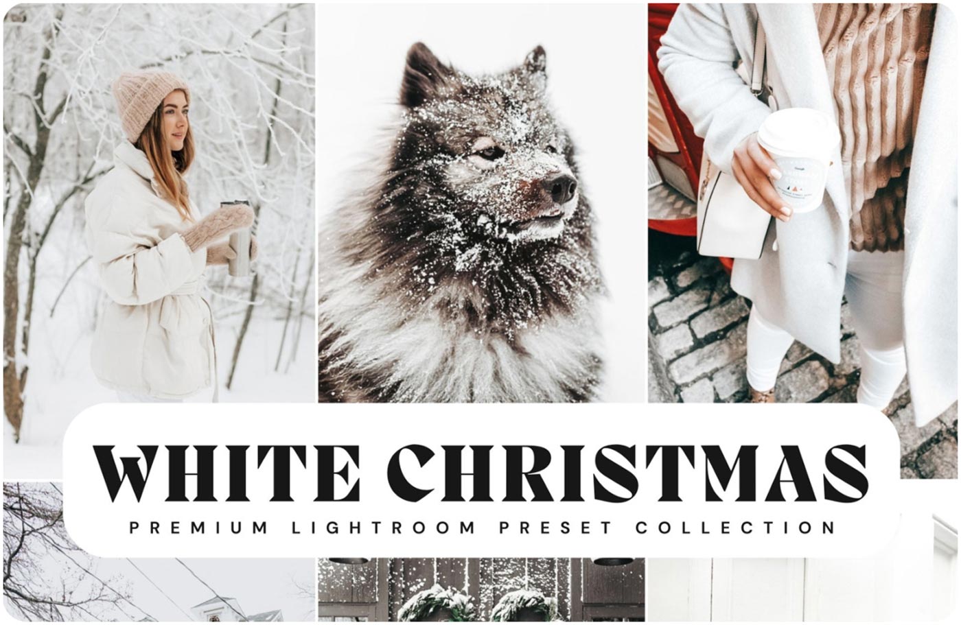 White Christmas Presets Best Christmas Lightroom Presets