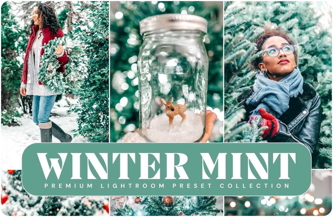 Winter Mint Presets Best Christmas Lightroom Presets