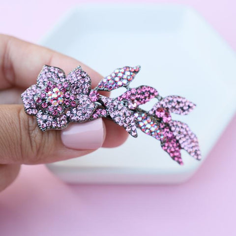 Infinity Sparkle Medium Hair Barrette