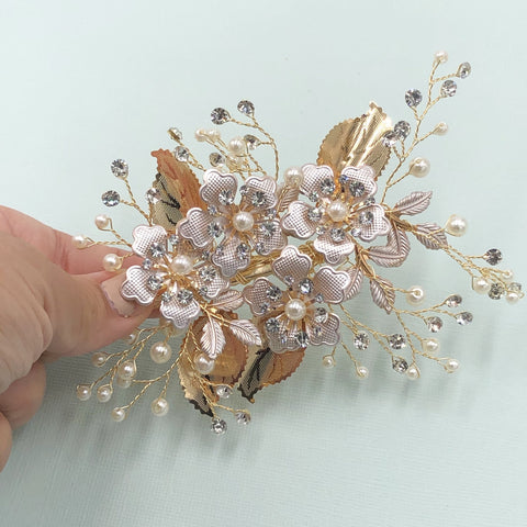 Flower Wedding Hair Clip