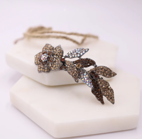 Infinity Sparkle Medium Hair Barrette