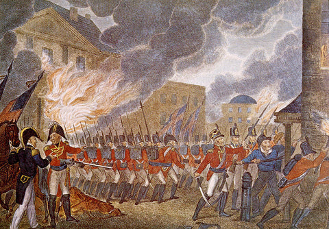 british burning washington dc