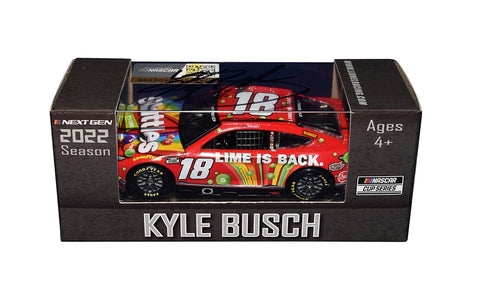 KYLE BUSCH 2022 M&MS CRUNCHY COOKIE #18 NEXT GEN TOYOTA 1/24 ACTION  COLLECTOR SERIES