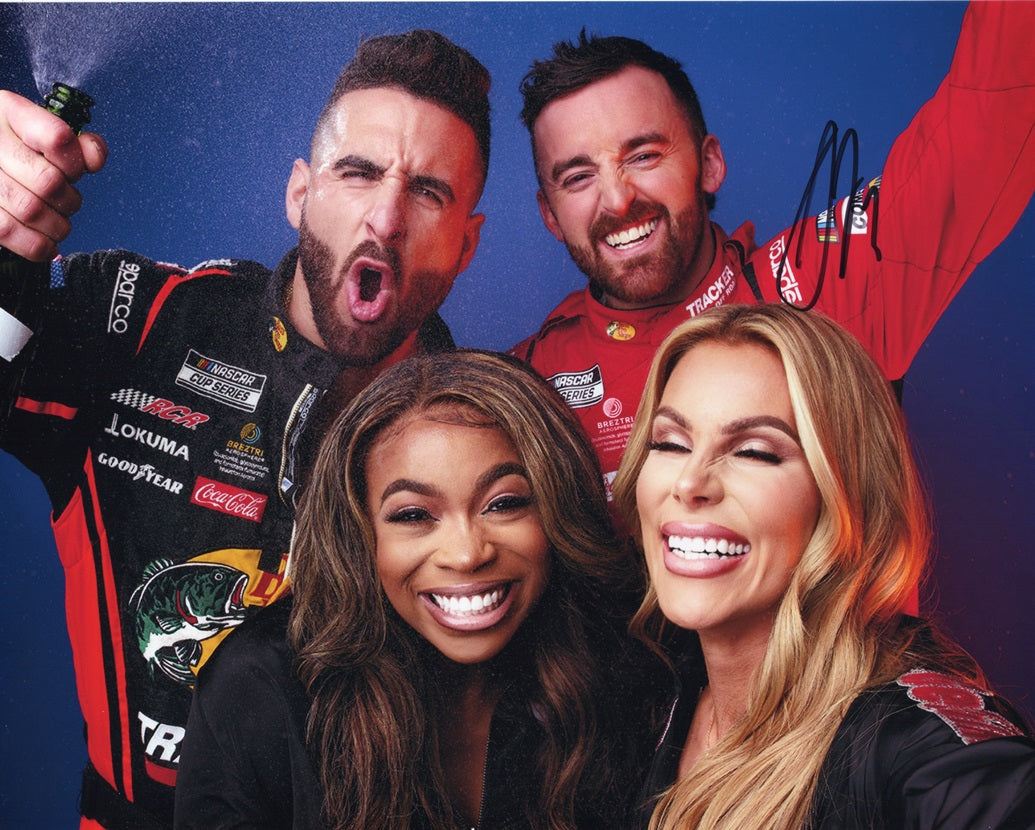 AUTOGRAPHED Austin Dillon 2023 LIFE IN THE FAST LANE (Television Show) RCR Signed 8x10 Inch Picture NASCAR Photo with COA