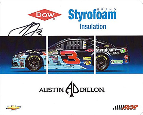 AUTOGRAPHED 2013 Austin Dillon #3 ADVOCARE RACING Nationwide 9X11 SIGNED  NASCAR Hero Card w/COA at 's Sports Collectibles Store