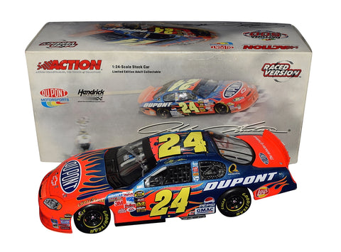 AUTOGRAPHED 2003 Jeff Gordon #24 DuPont Racing THE VICTORY LAP