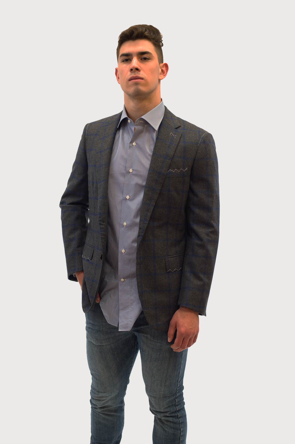 LINEN JACKET by ARISTON, Jackets