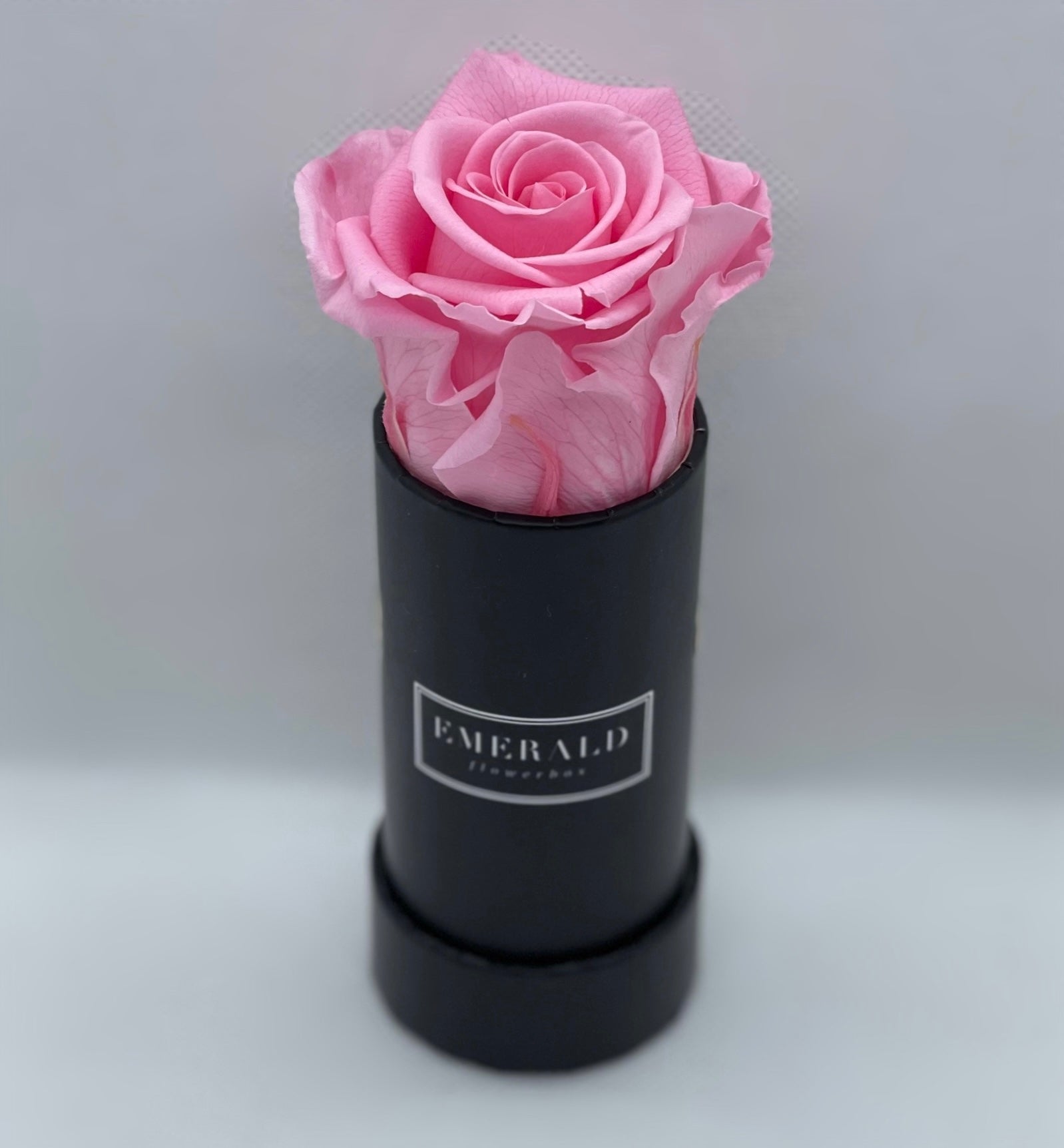 Bouquet Premium de Rosas Preservadas Cor de Rosa - Emerald Flowerbox®