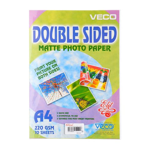 Veco Vellum Board Paper White 220gsm Legal 10s