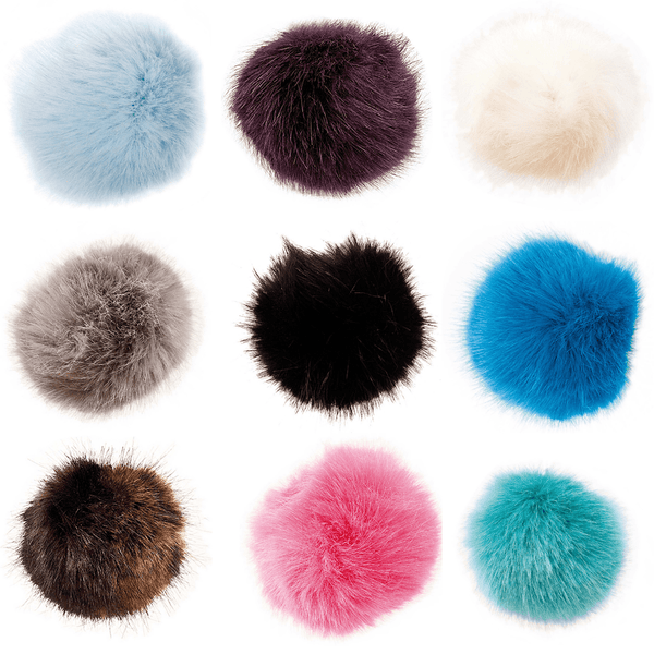  Sapphire Blue Craft Pom Poms, 250 Pieces Pom Poms Set