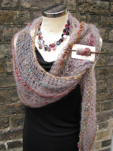 Scribble Lace Stole