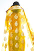 Tuscany Yellow Zari Woven Organza Silk Saree.