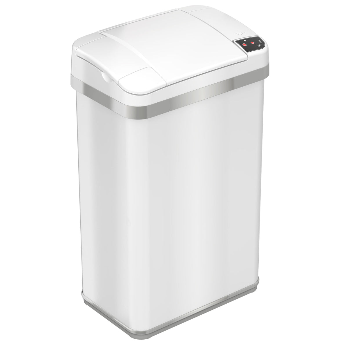 iTouchless 13 Gallon Semi-Round Sensor Kitchen Trash Can with Odor Control  System - On Sale - Bed Bath & Beyond - 34618861