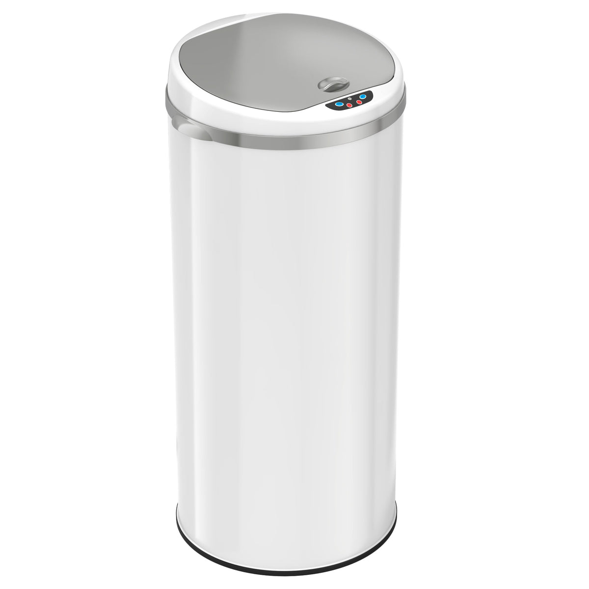 13.2 Gallon / 50 Liter Prime Plastic Sensor Trash Can (White