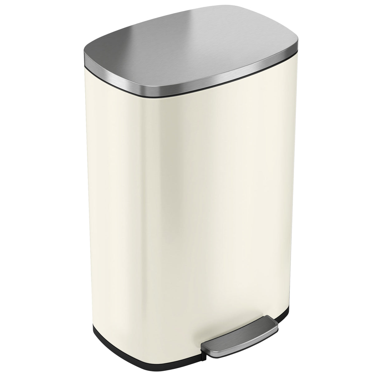 happimess 3.2-Gallons Rose Gold Steel Kitchen Trash Can with Lid Indoor in  the Trash Cans department at