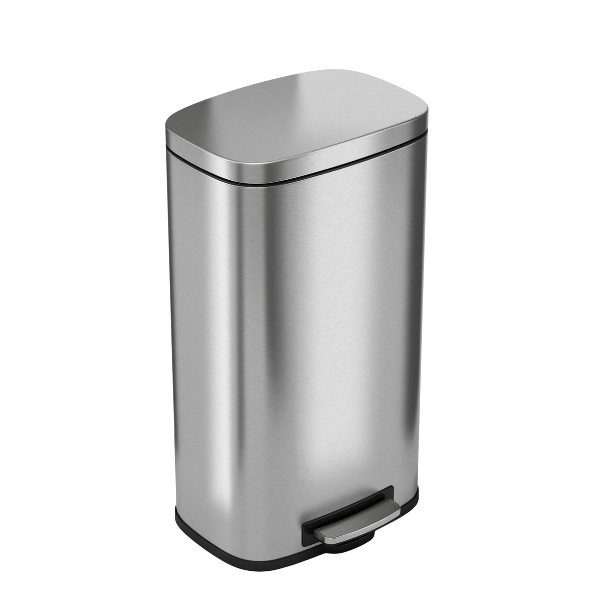 18 Gallon / 68 Liter Semi-Round Open Top Trash Can