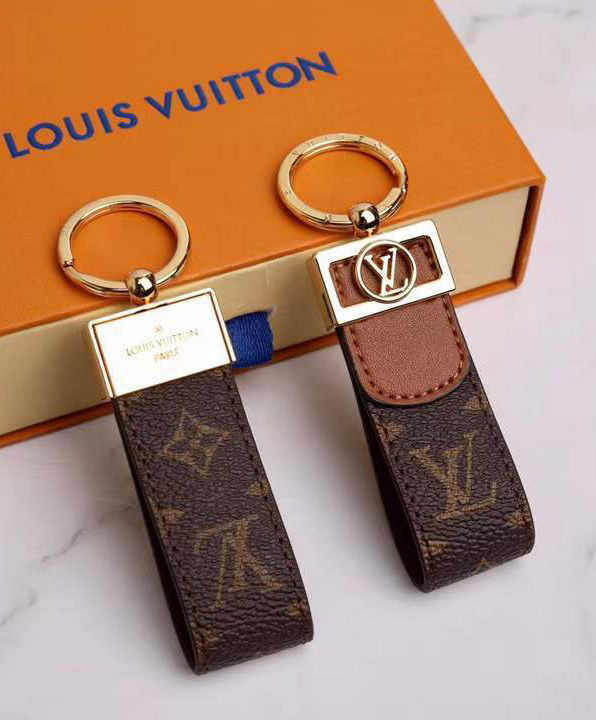 Louis Vuitton MONOGRAM Dauphine Dragonne Key Holder (M69313, M69000)