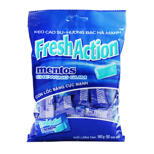 Reserve postkantoor rietje Mentos Fresh Action Gum 110g