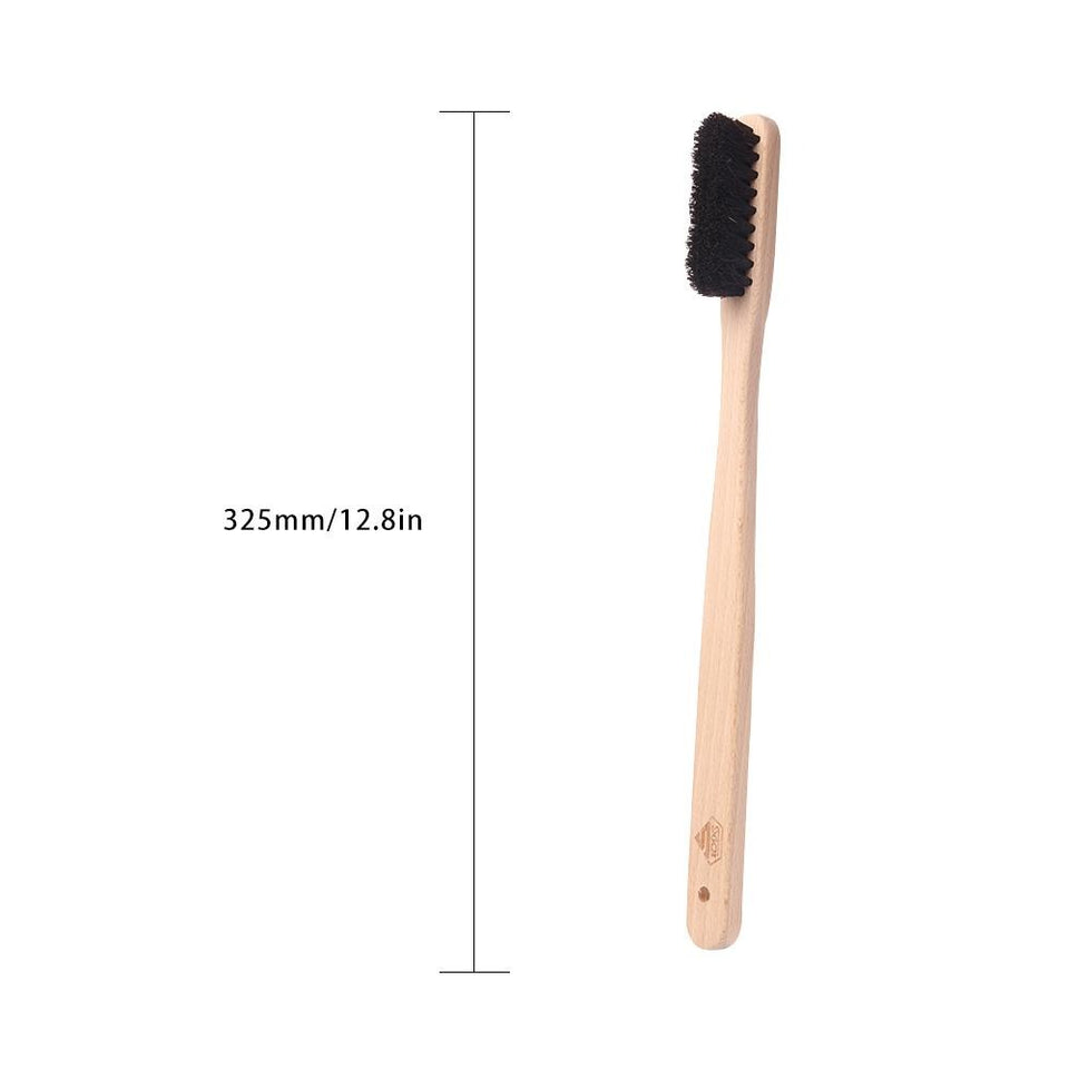 HYDa Tire Shine Applicator Arc Design Wear-resistant Sponge Car Tire  Cleaning Brush with Long Handle for Car Tire 