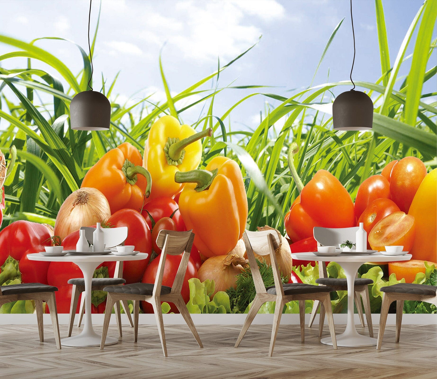 3D Fresh Vegetables 1481 Wall Murals | AJ Wallpaper