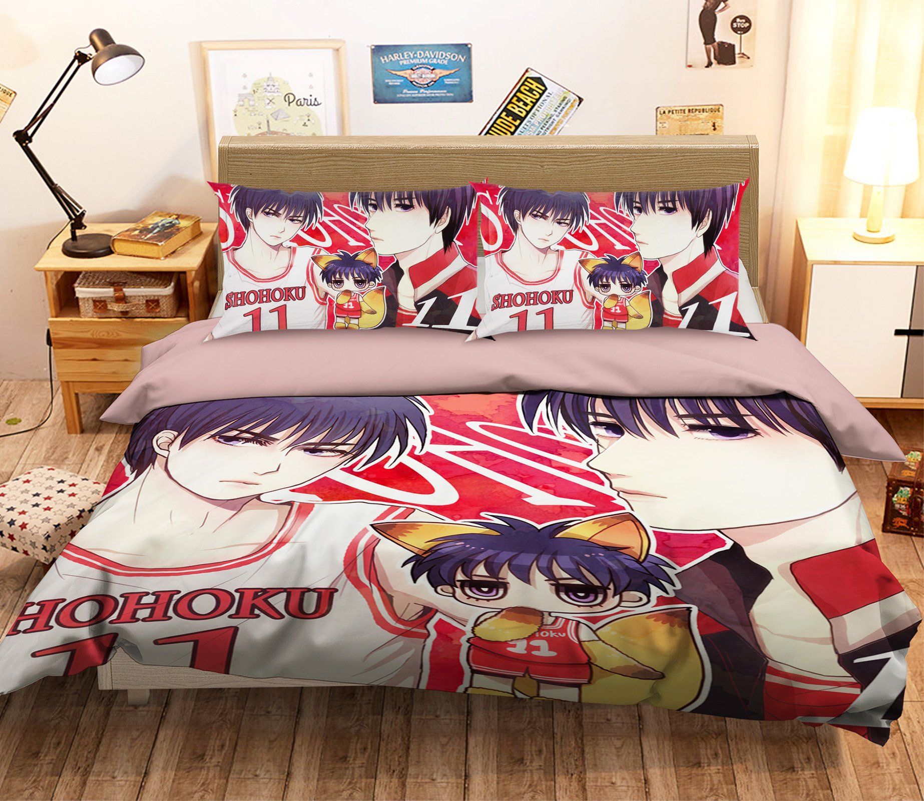 1 3d Slam Dunk 956 Anime Bed Pillowcases Quilt Aj Wallpaper