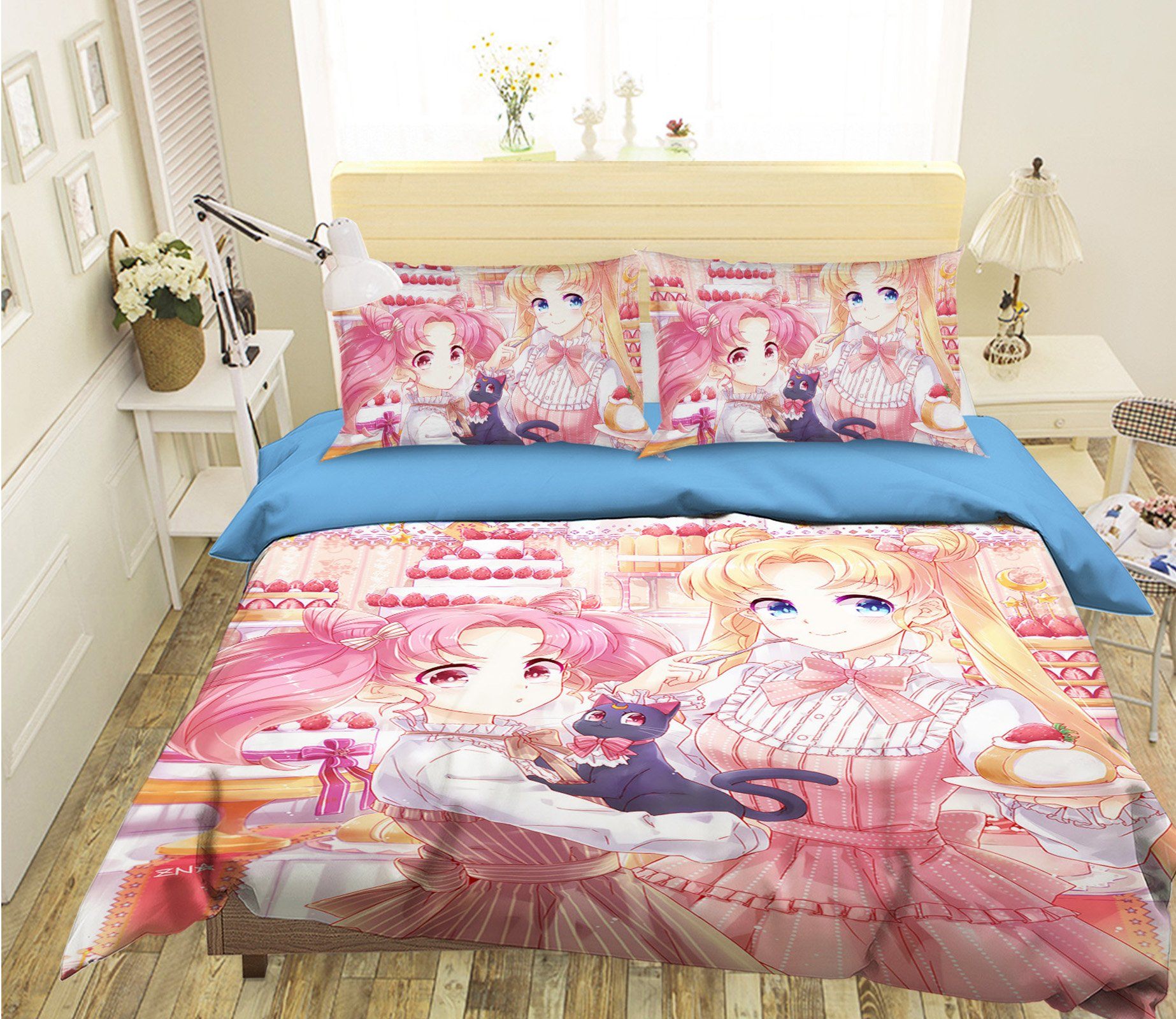 3d Sailor Moon 739 Anime Bed Pillowcases Quilt Aj Wallpaper