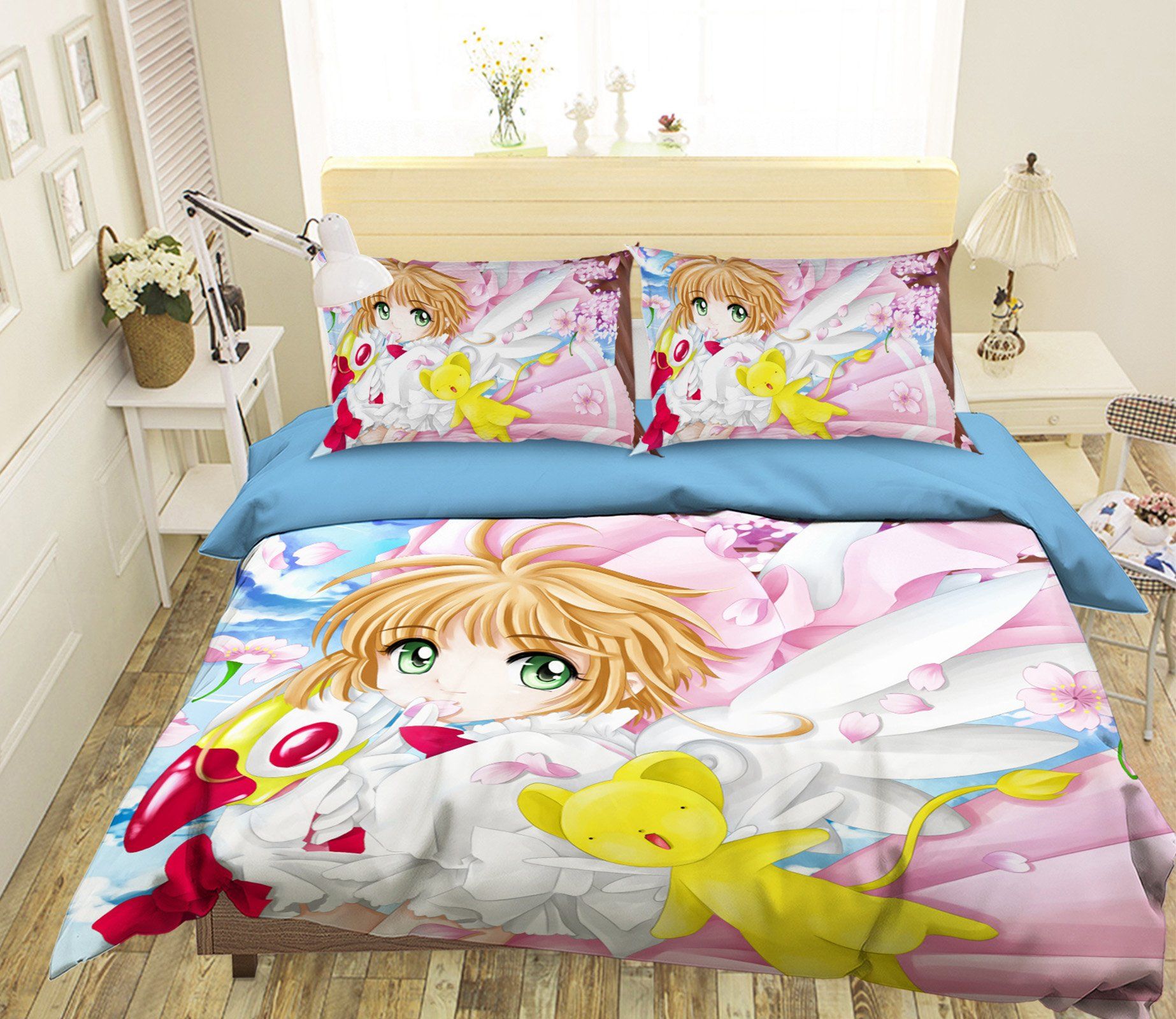 3d Cardcaptor Sakura 1662 Anime Bed Pillowcases Quilt Aj Wallpaper