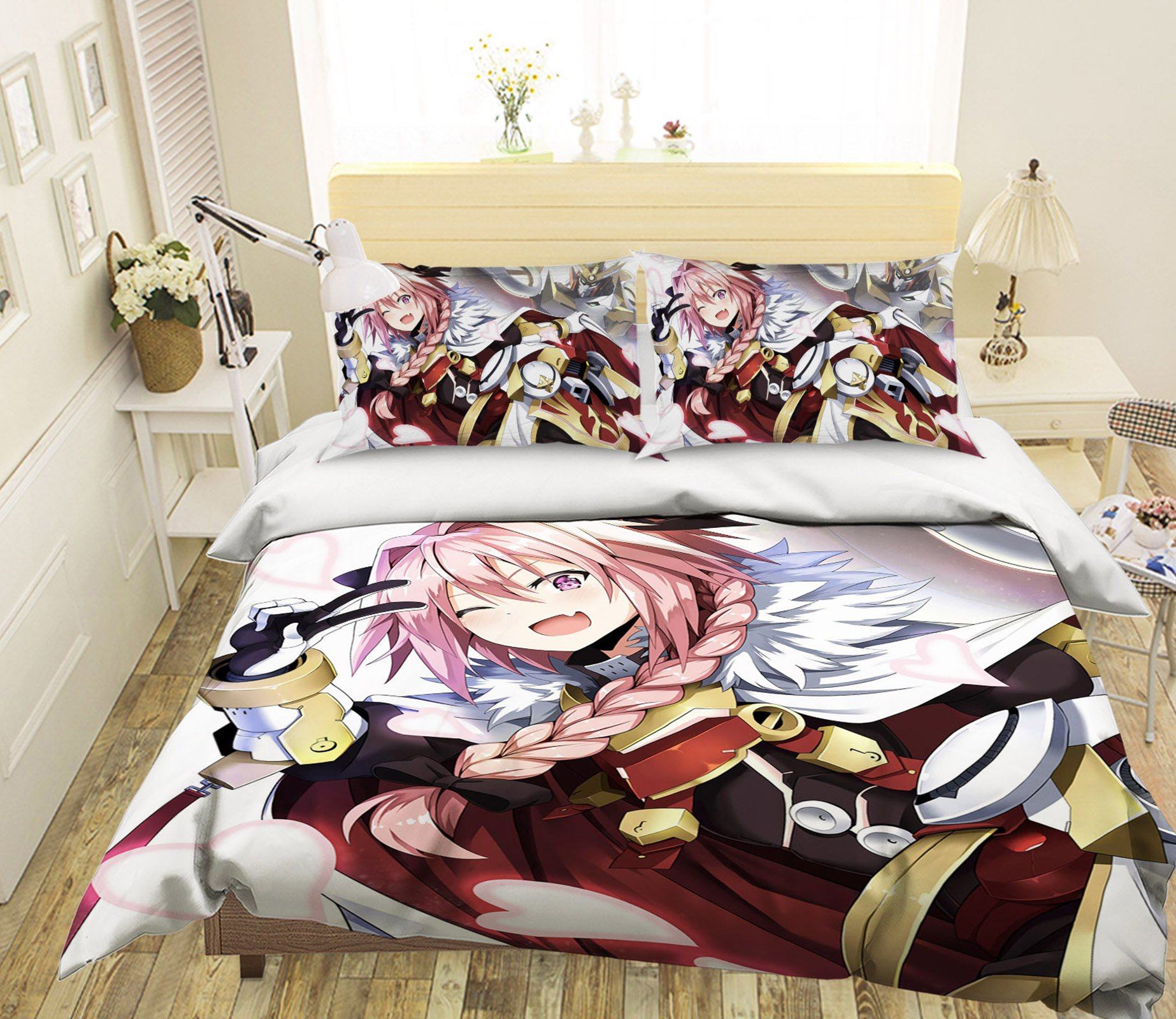 3d Fate Stay Night Grand Order 093 Anime Bed Pillowcases Quilt