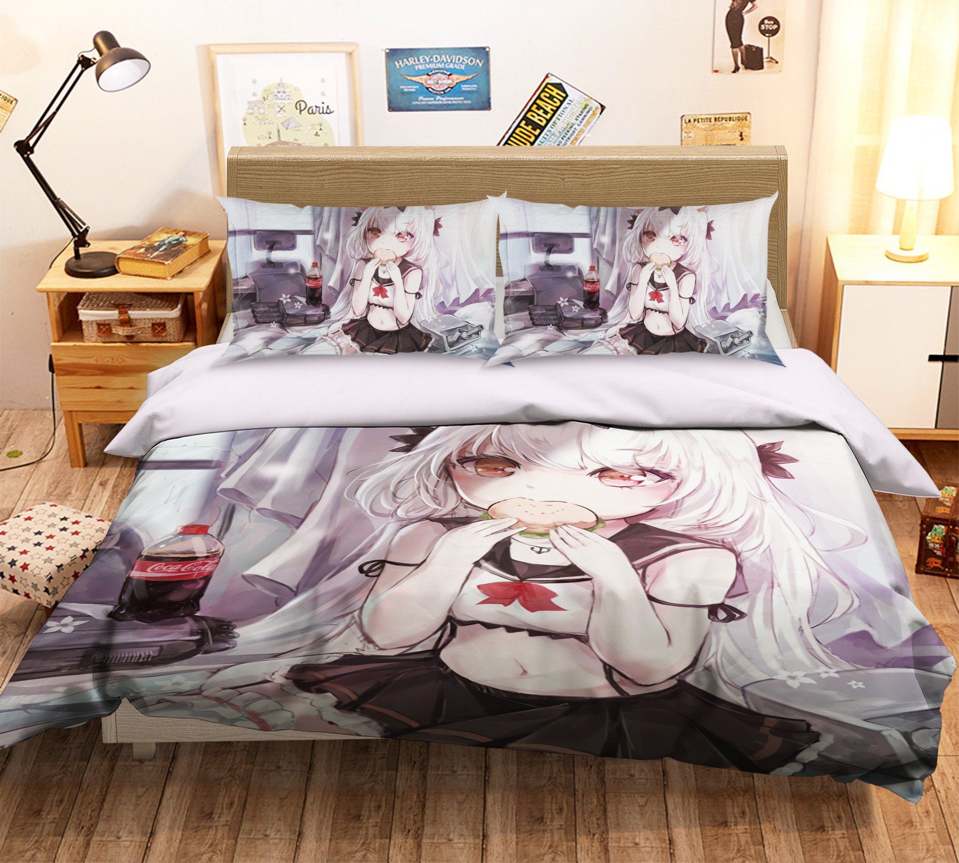 3d Azur Lane Wiki 1 Anime Bed Pillowcases Quilt Aj Wallpaper