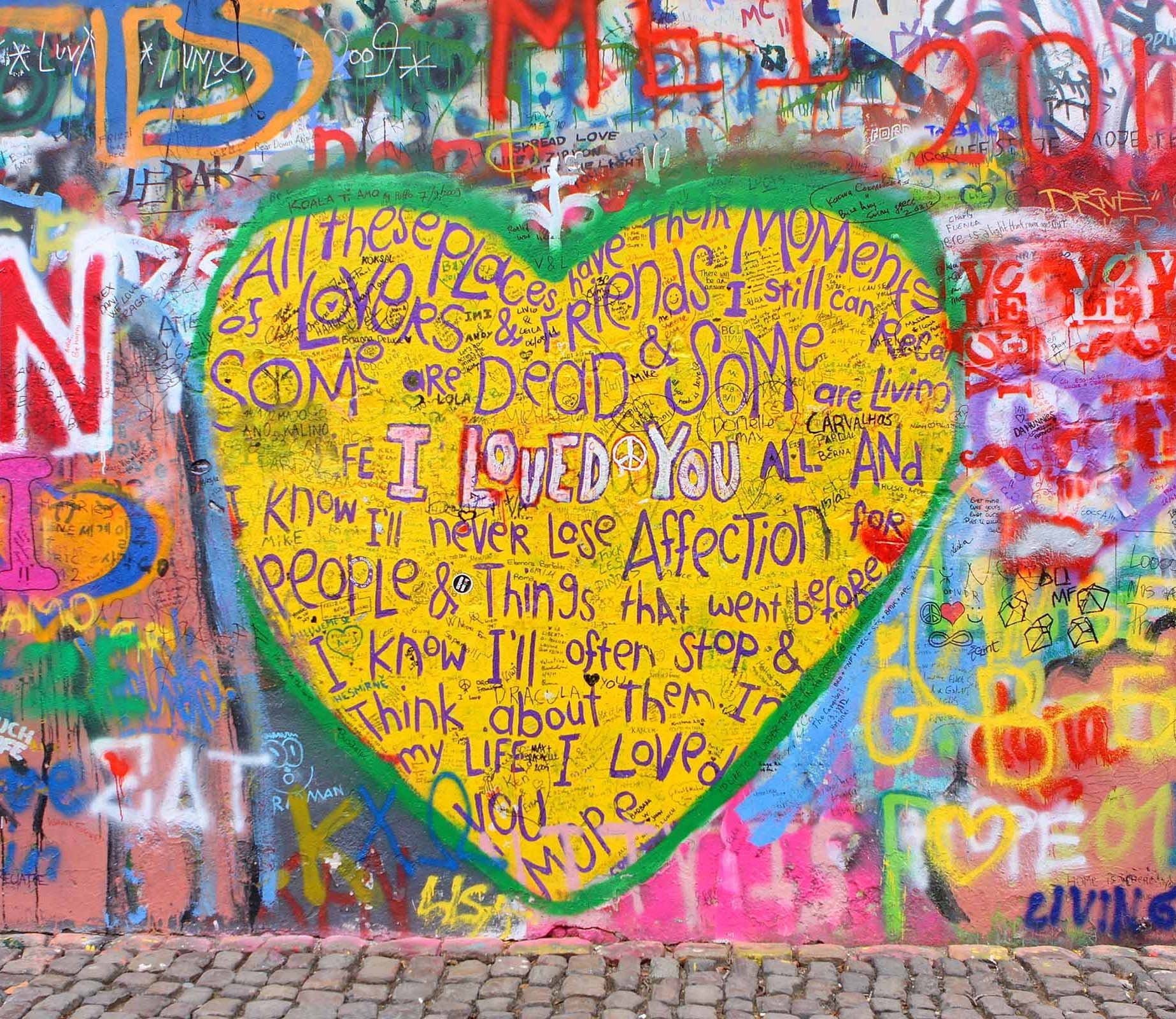 Граффити любовь