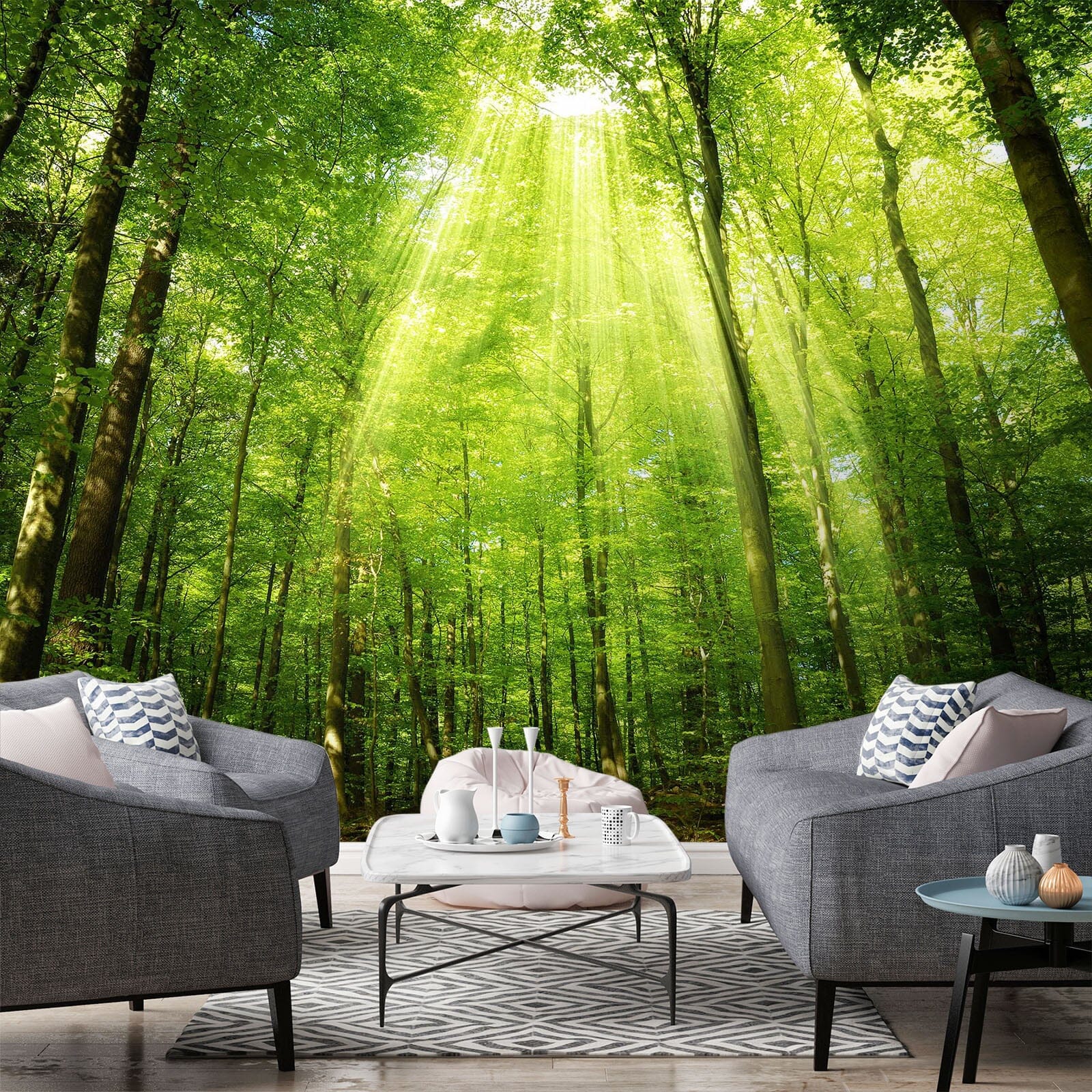 3D Green Forest 1507 Wall Murals AJ Wallpaper   St590017124 Fcf7ff38 B6d2 4098 B2c6 063a9372ac92 