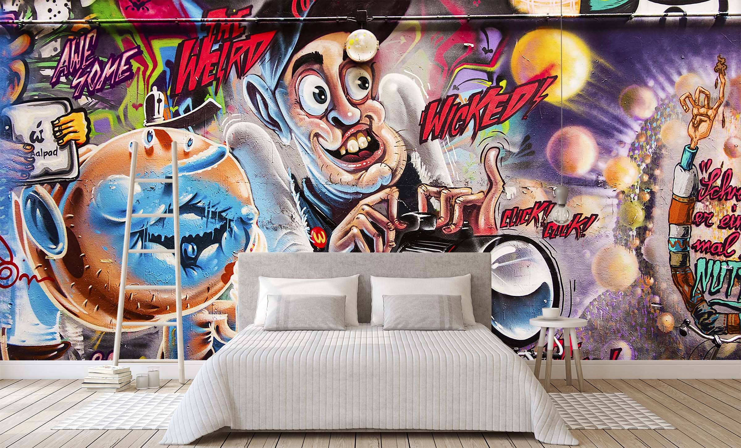 3d Graffiti Wall Painting 155 Wall Murals Aj Wallpaper