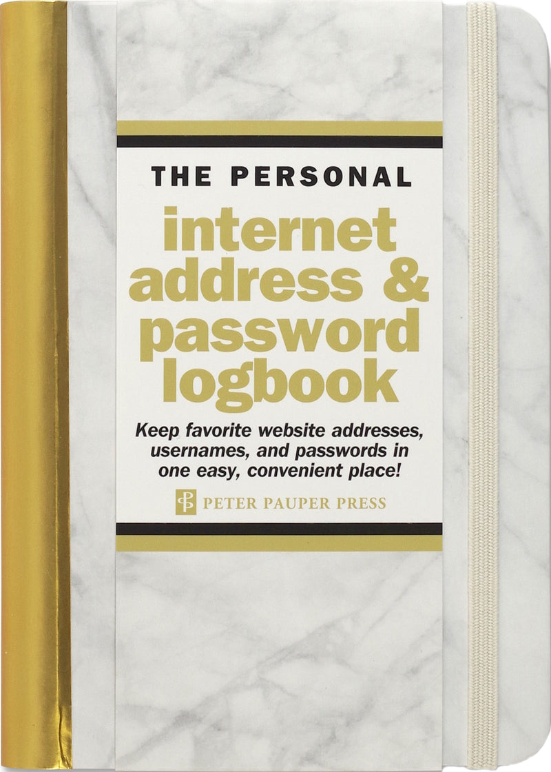 Large Print Address, Email & Password Book