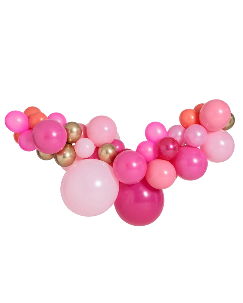 Balloon Garland Kit DIY - Pink & Gold