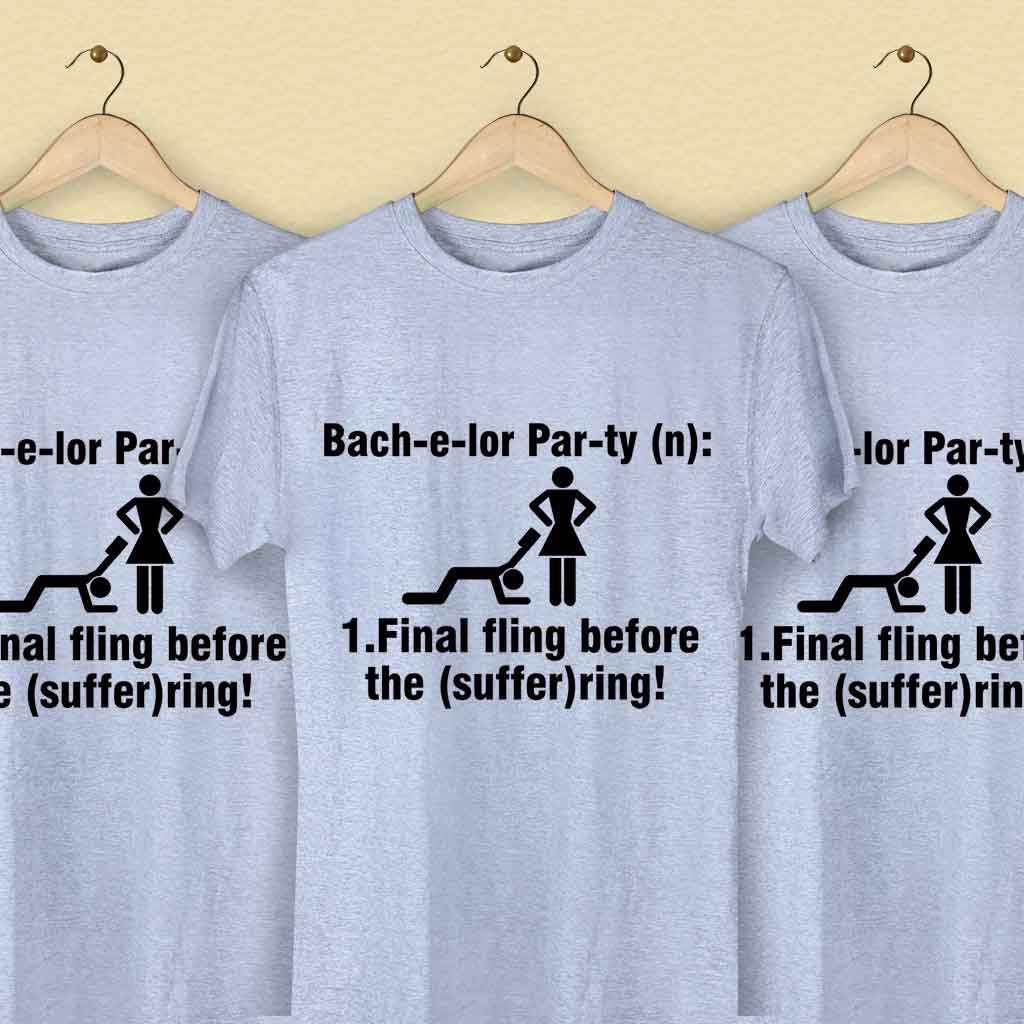 bachelor party t shirts india